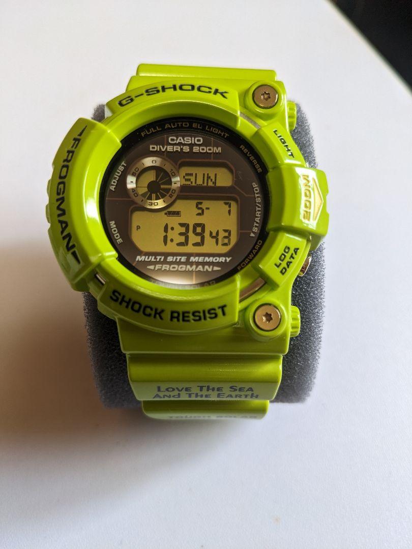 CASIO G-SHOCK FROGMAN GW-200F 雨蛙