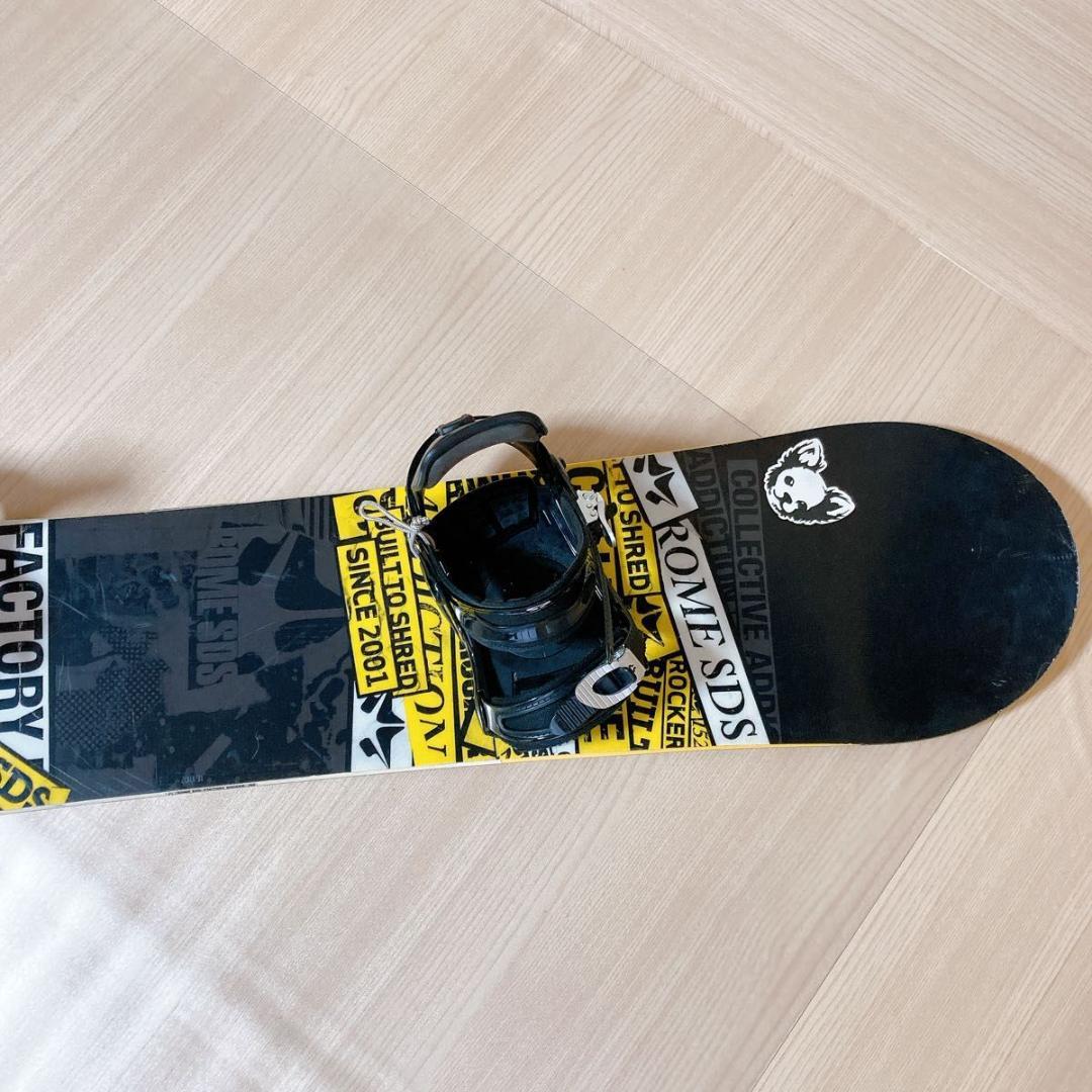 ローム ROME SDS スノーボード ビンディング snowpro セット