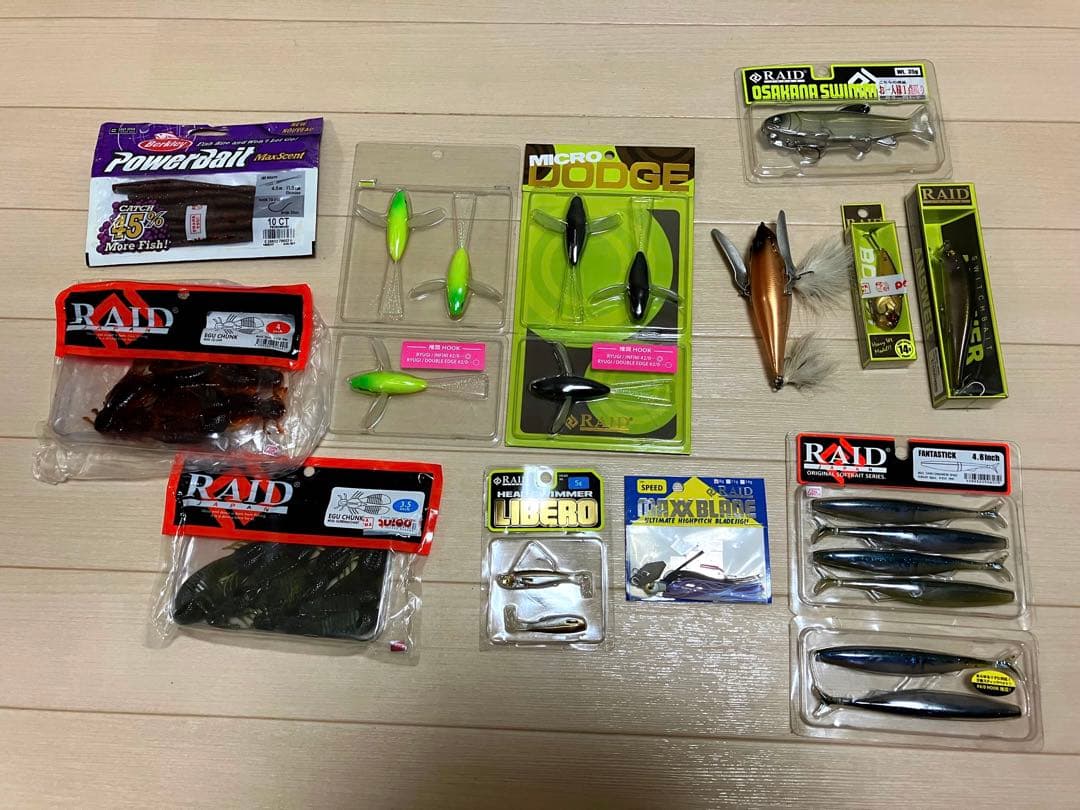 楽天ランキング1位】 バス釣りルアーセット 追加 ルアー用品