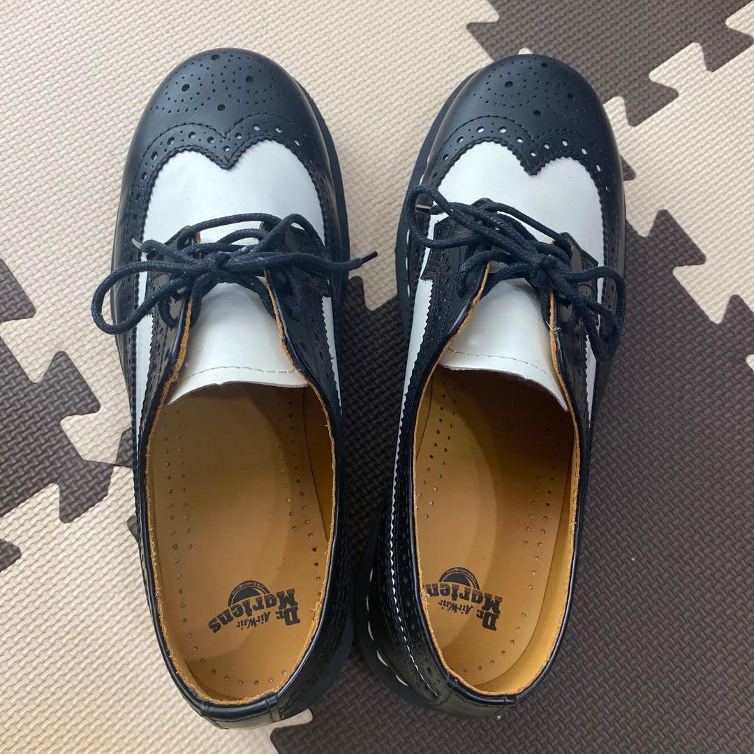 ドクターマーチン 5アイ ブローグシューズ メンズ