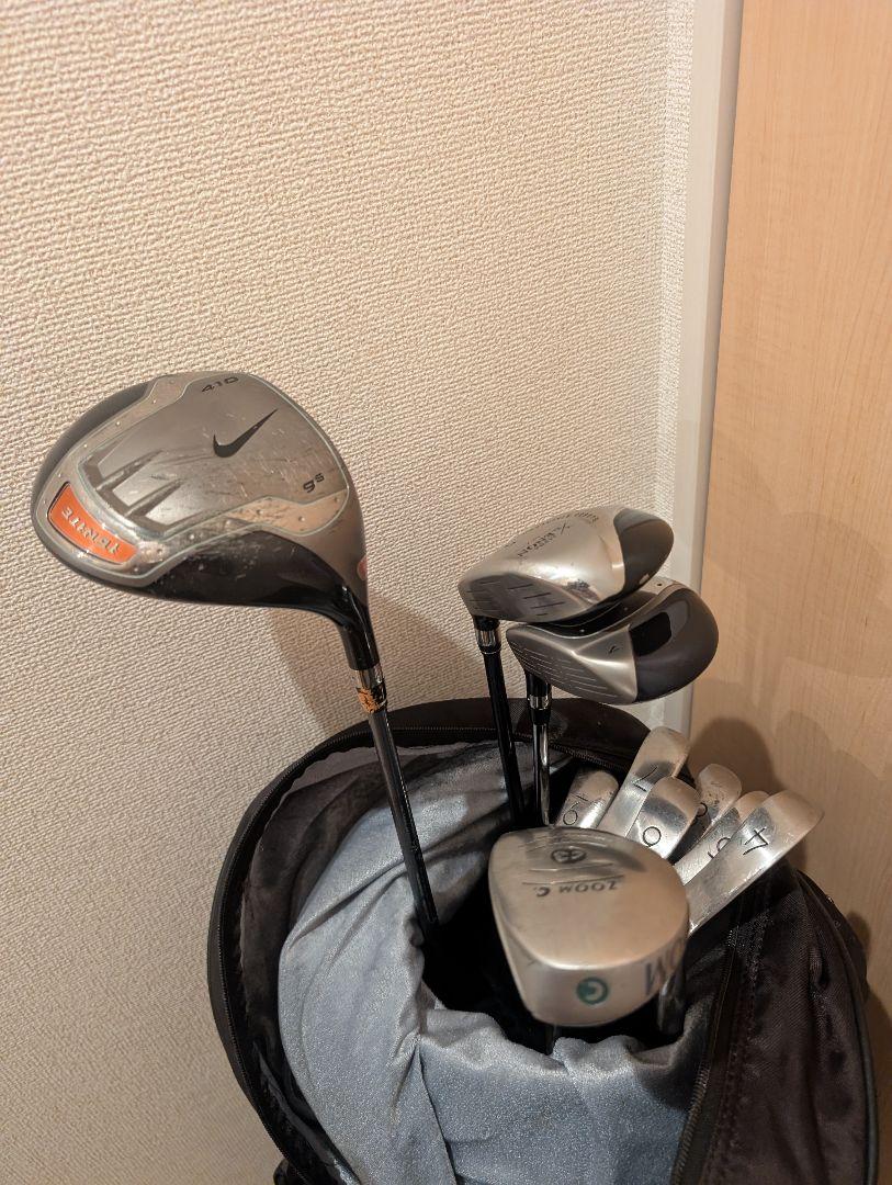 初心者 メンズ ゴルフクラブ　フルセット キャディーバッグ付　スターターセット