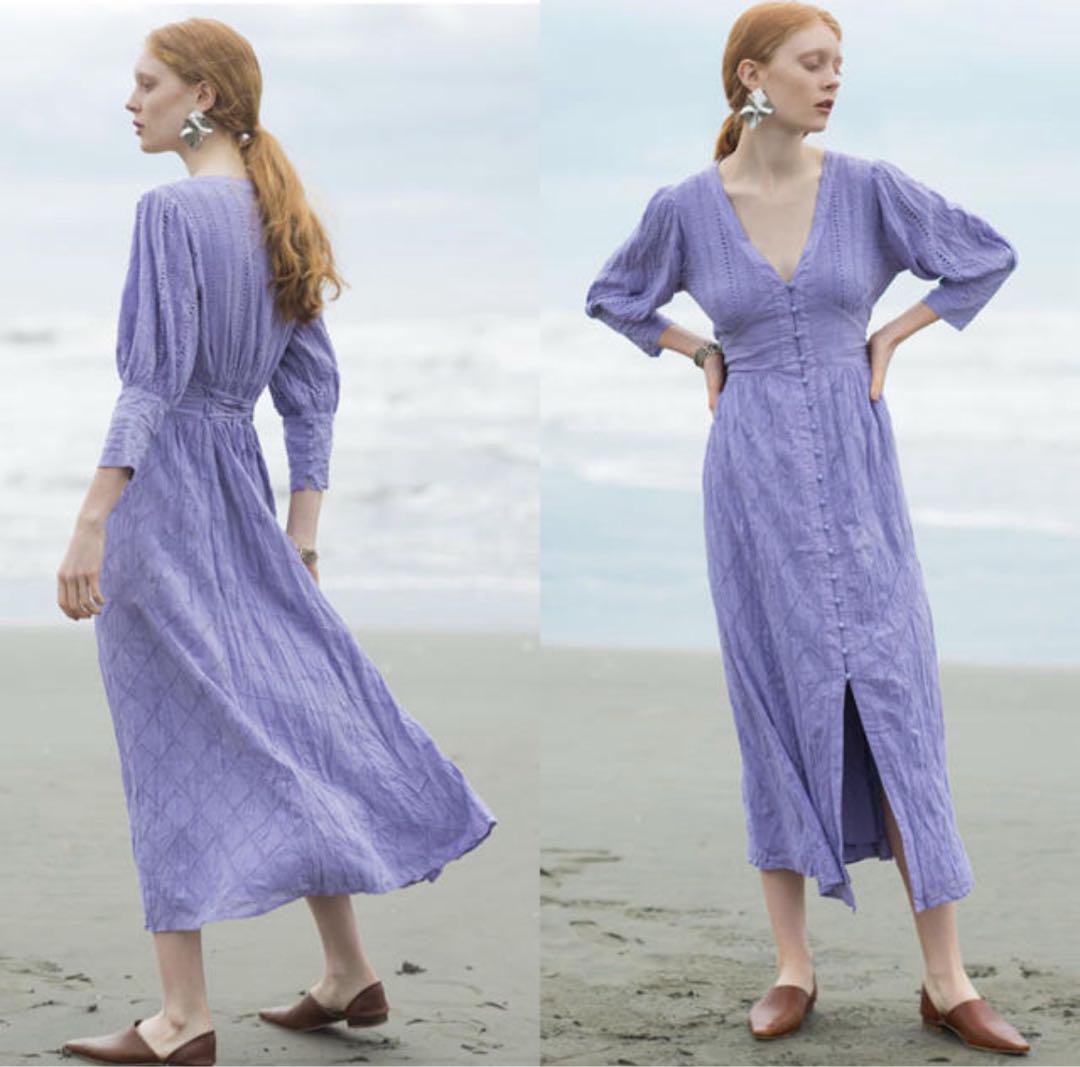 AMERI 】定価2万2000円 コットンレースワンピース - メルカリ