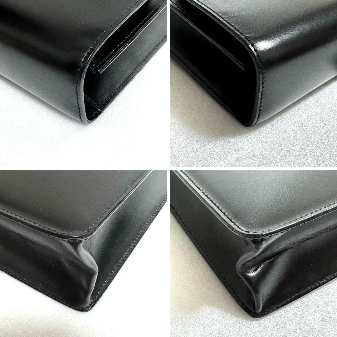 バッグ dunhill Document Case Leather bag Black