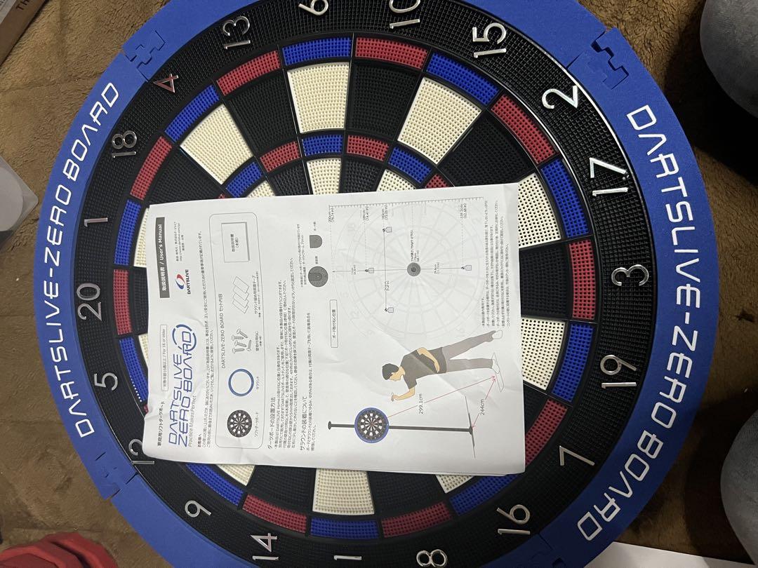 【最安値】DARTSLIVE ZERO ダーツボード 46cm
