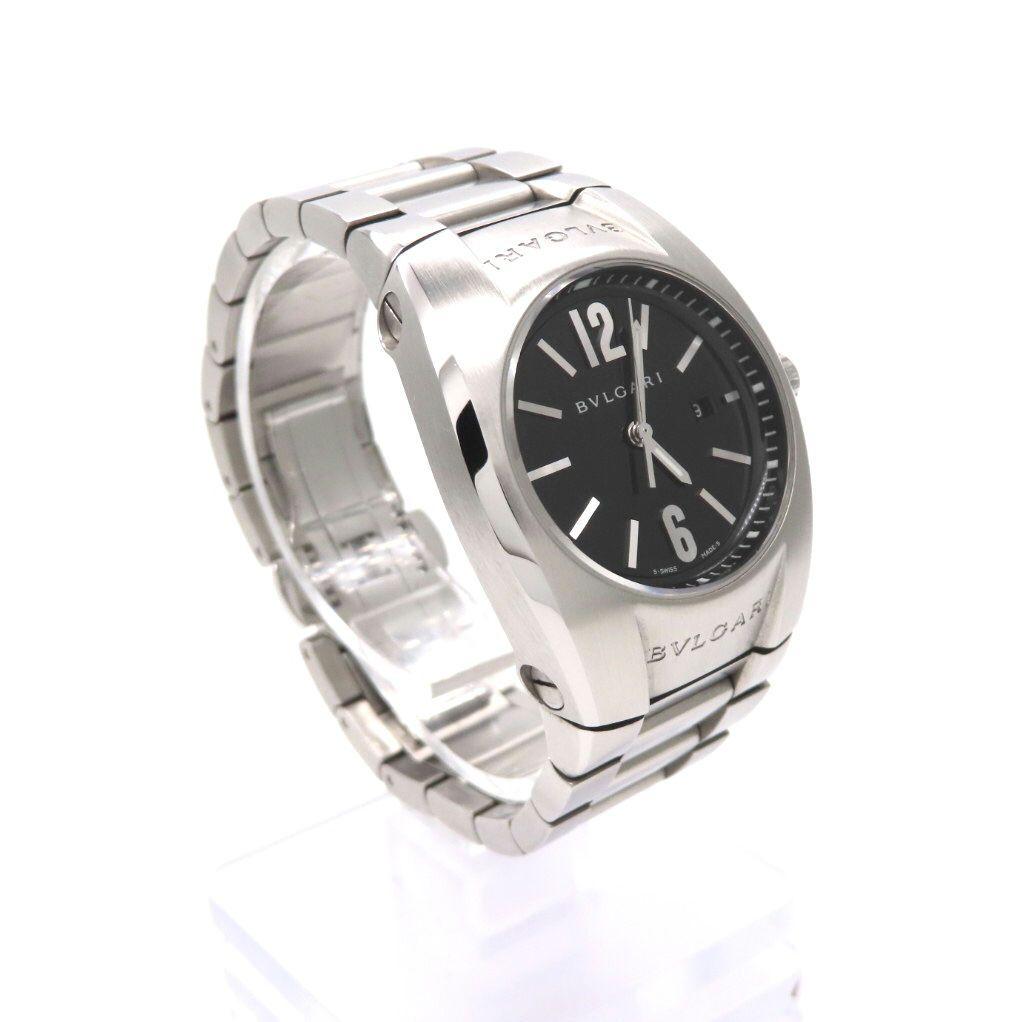 【エルゴン】BVLGARI ’ブルガリ 時計’ EG30S ブラック ☆極美品☆