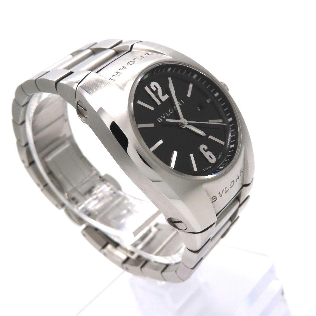 【エルゴン】BVLGARI ’ブルガリ 時計’ EG30S ブラック ☆極美品☆