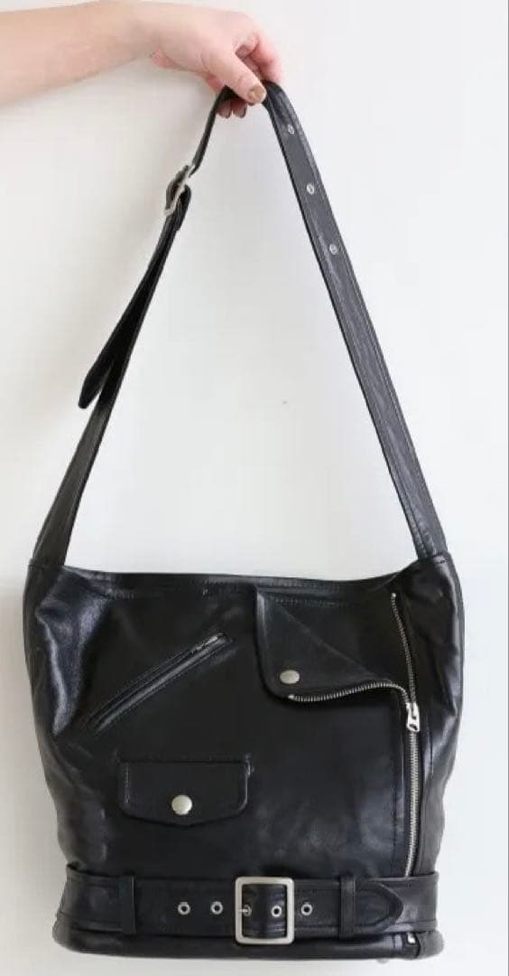 beautiful peopleビューティフルピープルライダースレザーショルダー