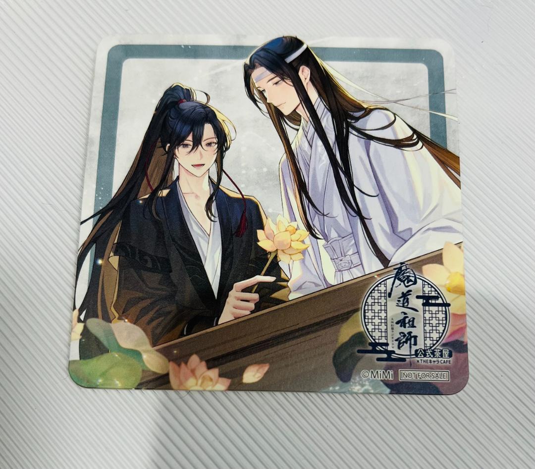 魔道祖師 公式茶屋 THEキャラCAFE 2点セット 魏無羨 藍忘機 ④ 魔道祖師 公式茶屋 アクリルスタンド 2点セット 魏無羨 藍忘機