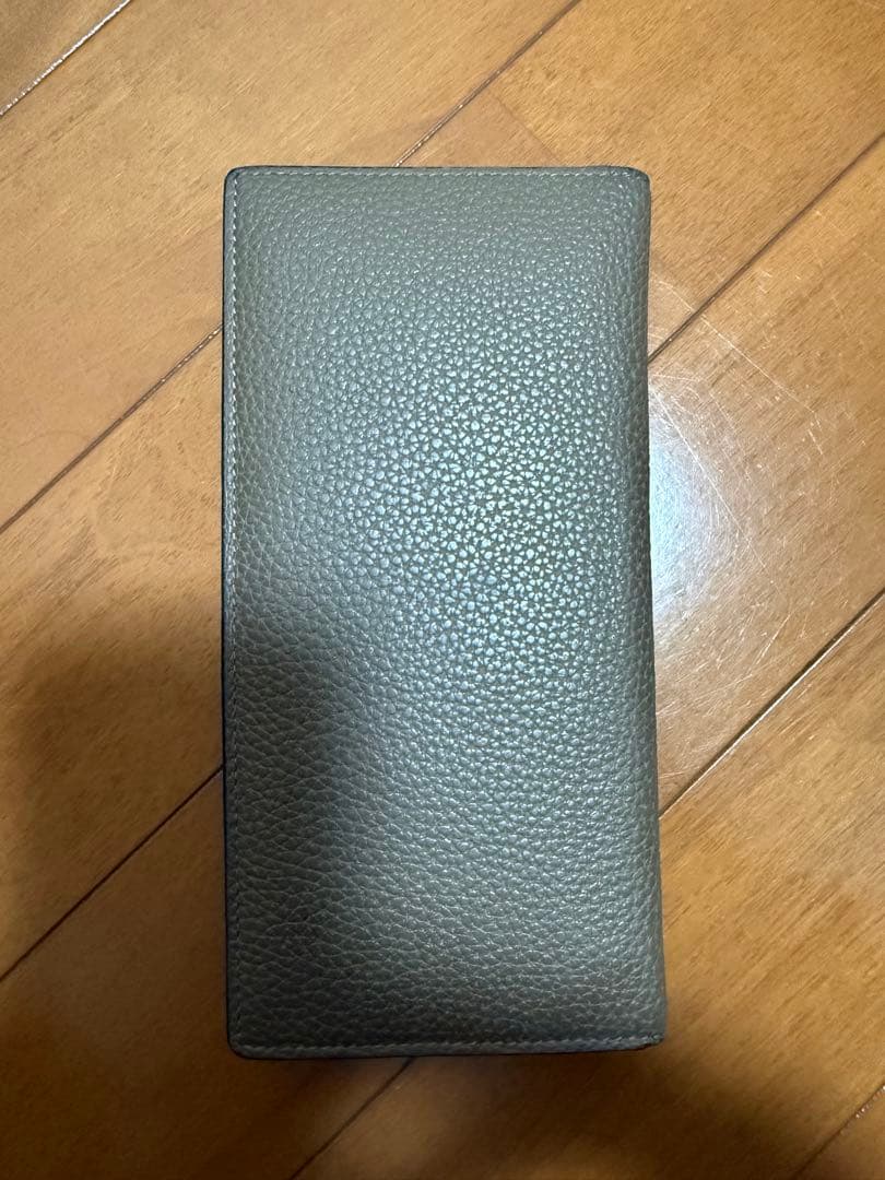 BONAVENTURA】ロング ウォレット 長財布 シュリンクレザー エトープ