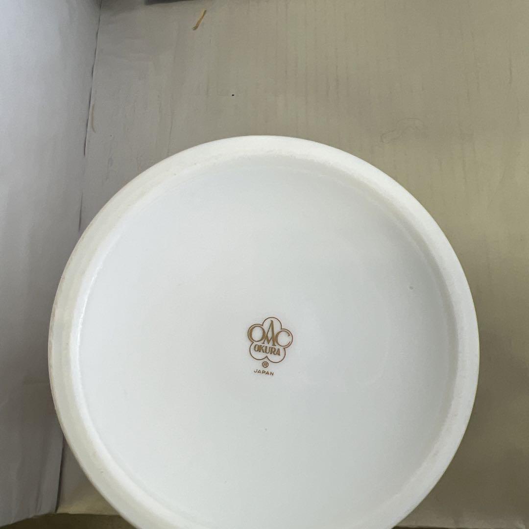 大倉陶園　花瓶　葡萄