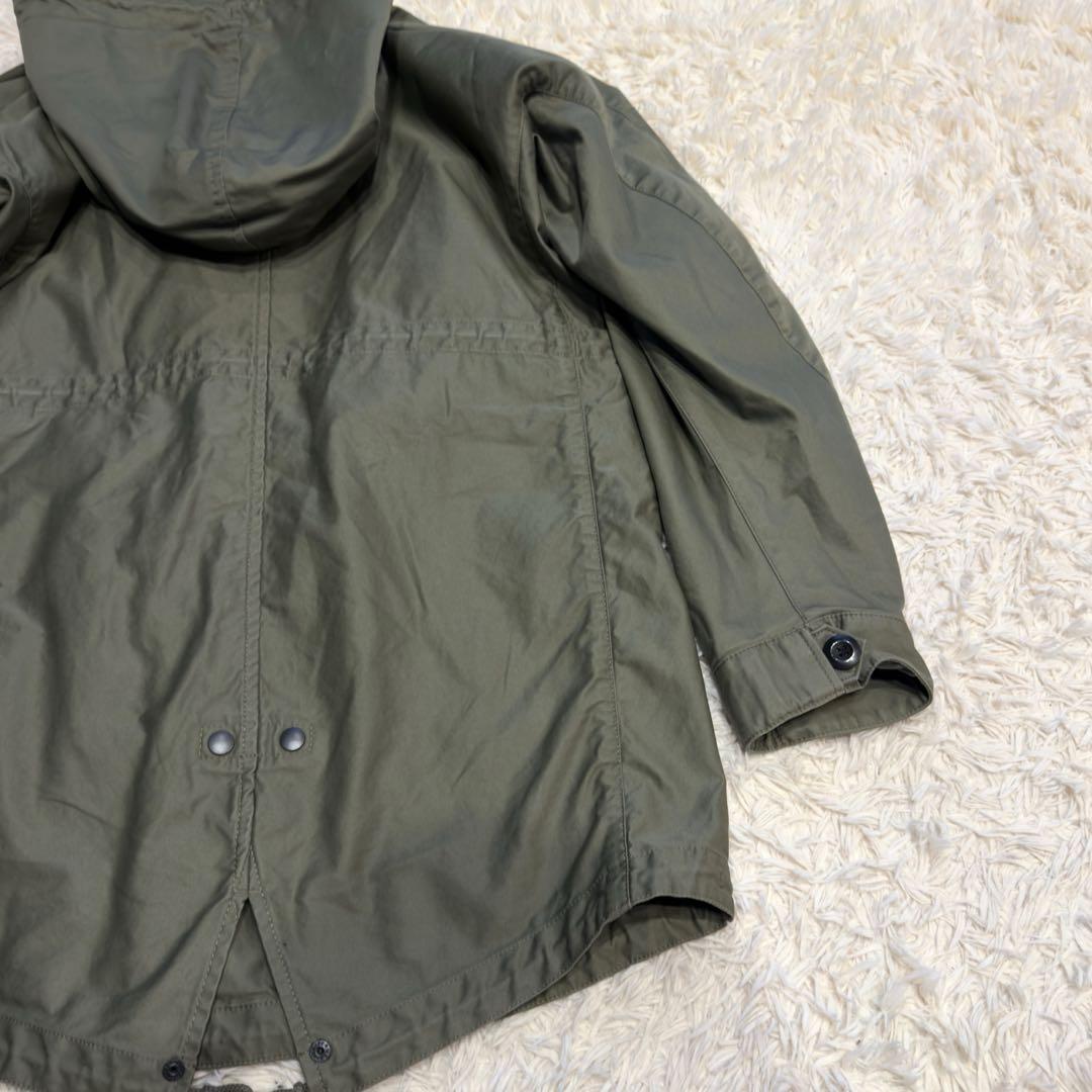 【希少】カズユキクマガイ アタッチメント モッズコート カーキ M