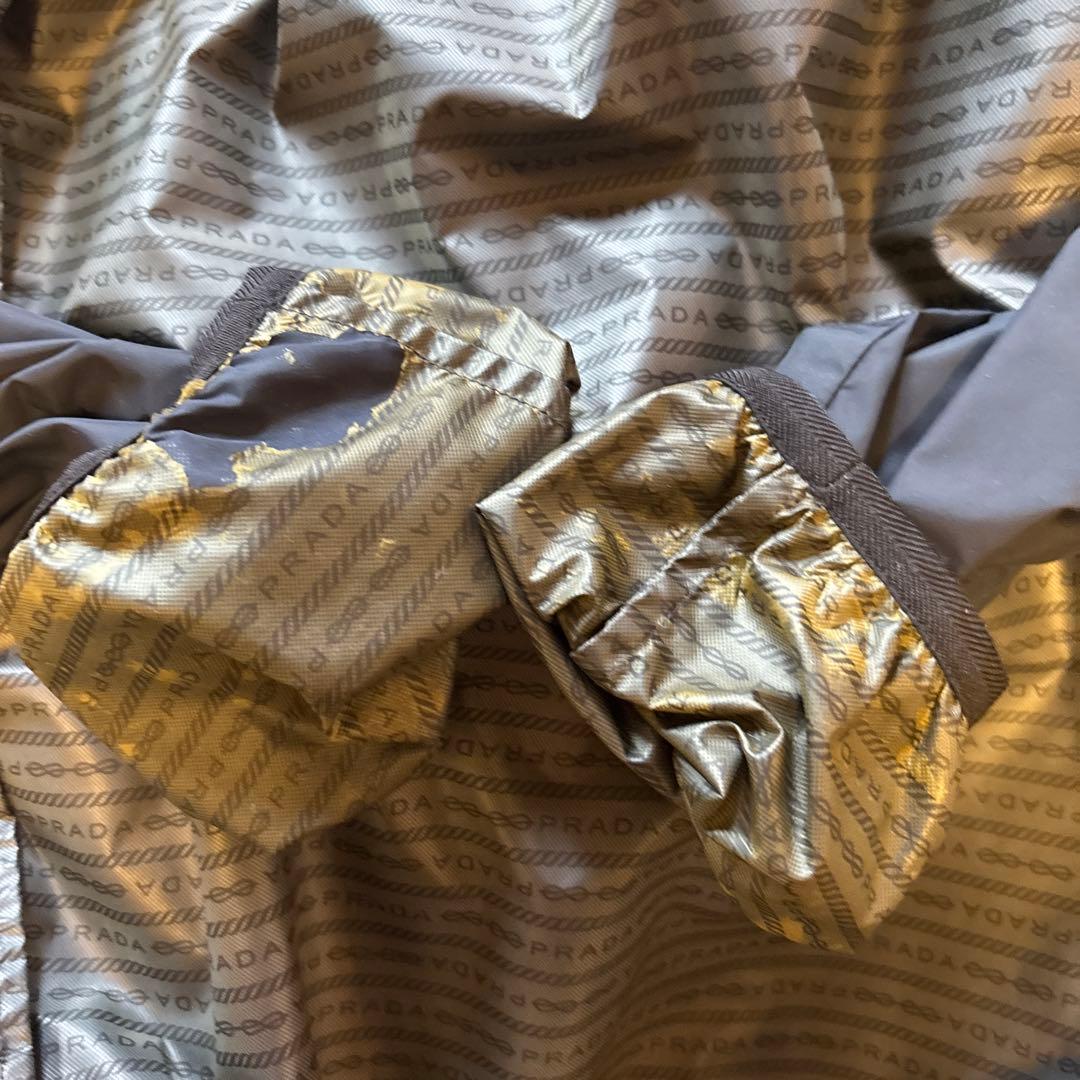 プラダ　ナイロンパーカー　40 難あり