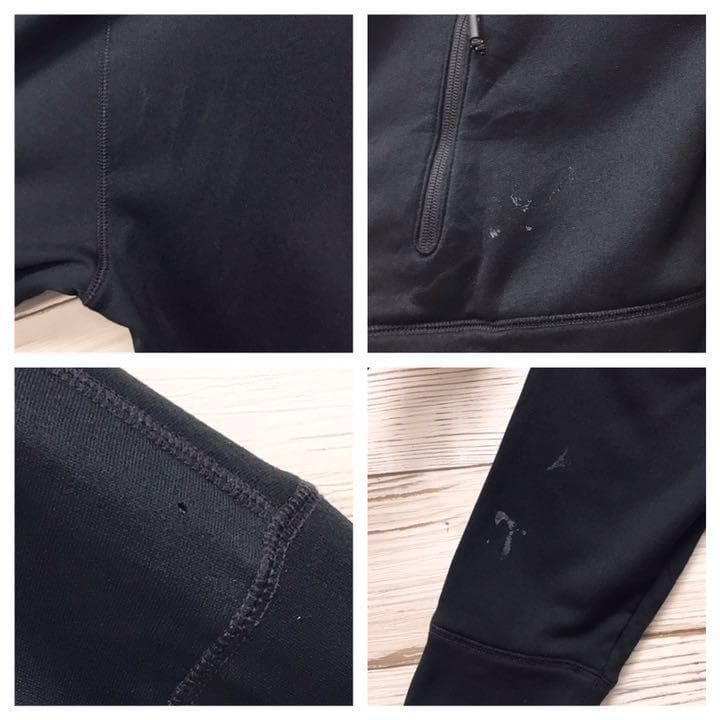 希少》カーハート carhartt☆ジャージ L 刺繍ロゴ ブラック