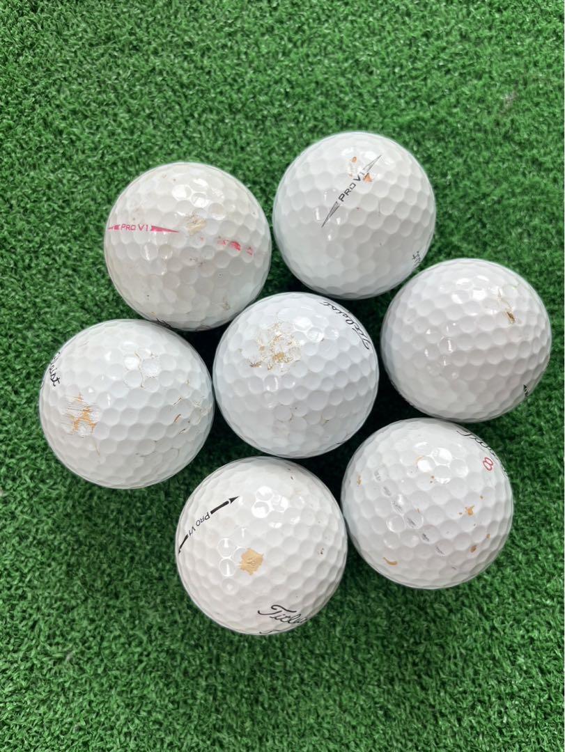 美品　ロストボール　新品同様　タイトリストPROv1 PROv1x ロストボールタイトリスト プロV1 シリーズ '25-'23 モデル混合