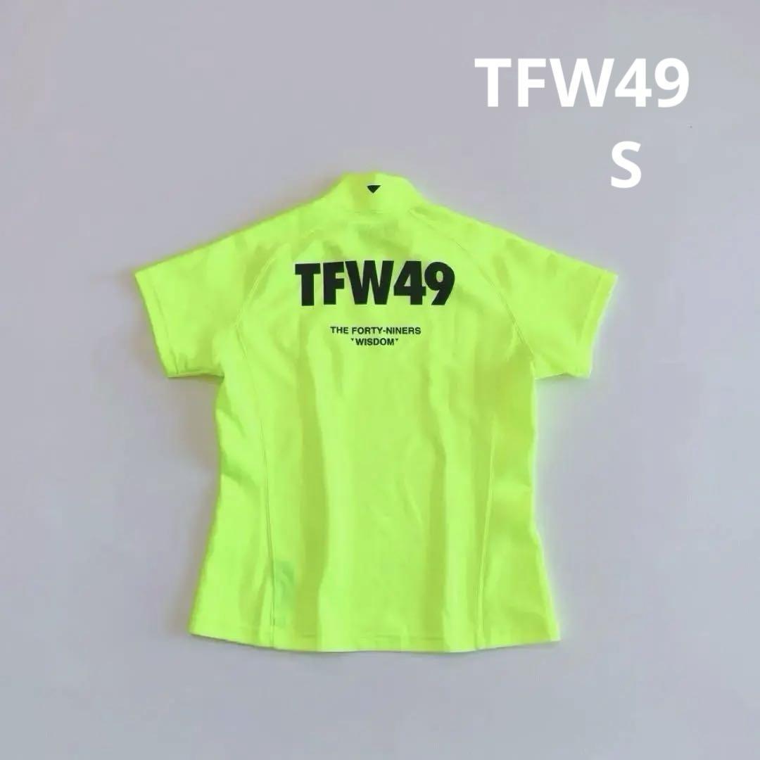 【6/15まで！】TFW49 半袖モックネック　バックロゴ　ゴルフ 楽天市場】TFW49 ゴルフ メンズ カットソー モックネック
