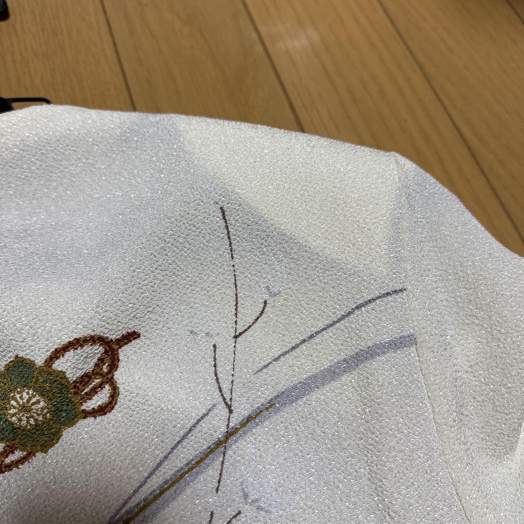 京都福寿苑☆夢旅人高級ちりめんブラウス☆和服着物モダン2枚セット