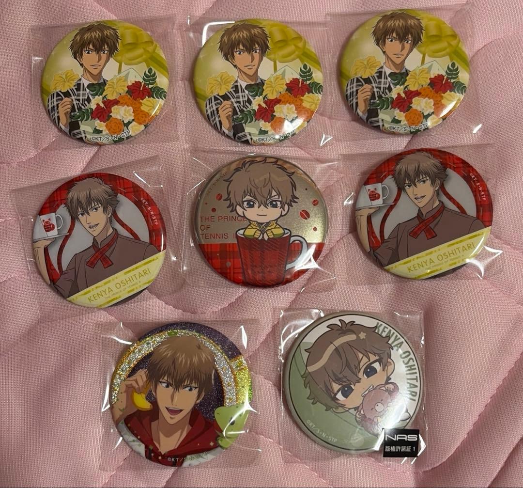 テニスの王子様 忍足謙也 缶バッジ - メルカリ