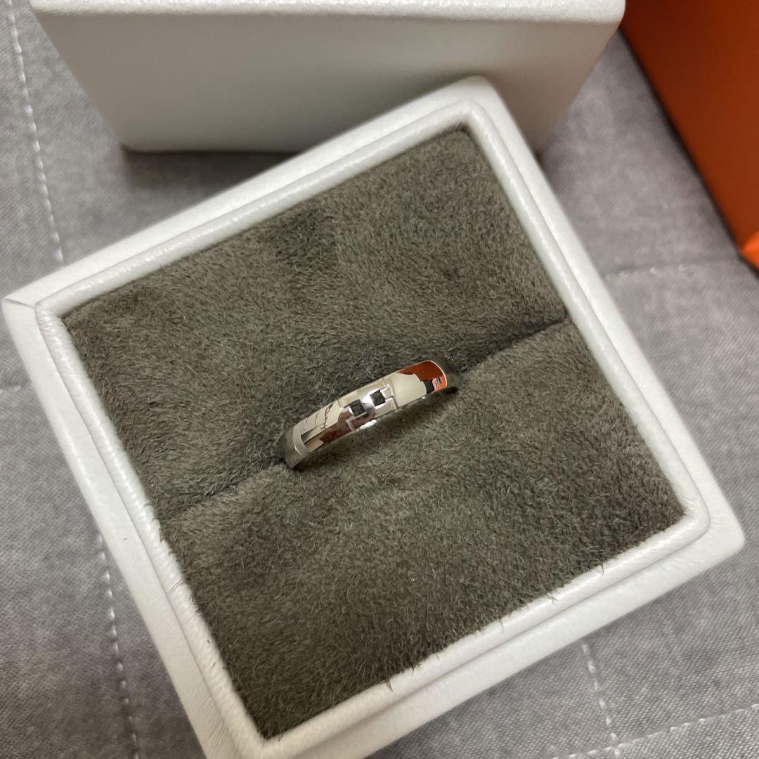 ★HERMES★新品★ウェディングリング ＜エヴァー・ヘラクレス＞　サイズ58