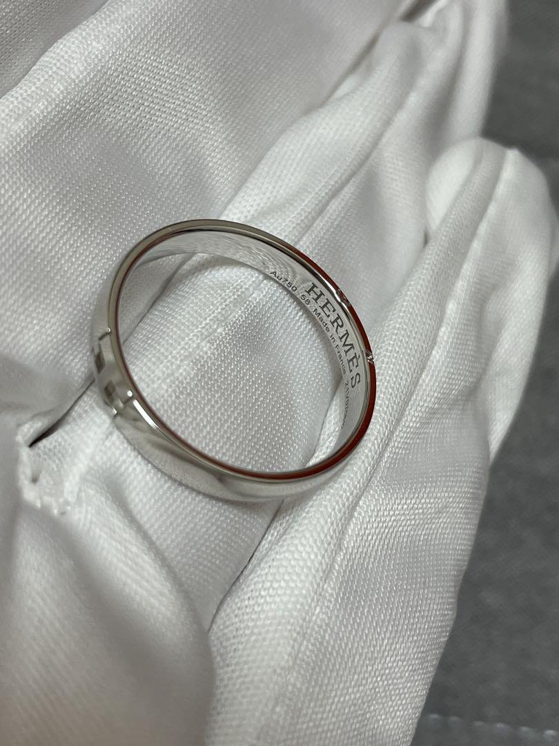 ★HERMES★新品★ウェディングリング ＜エヴァー・ヘラクレス＞　サイズ58