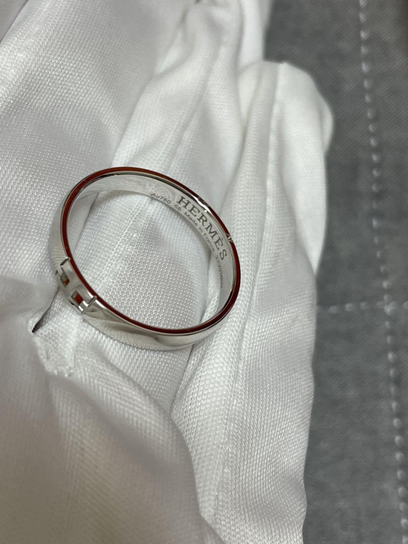 ★HERMES★新品★ウェディングリング ＜エヴァー・ヘラクレス＞　サイズ58