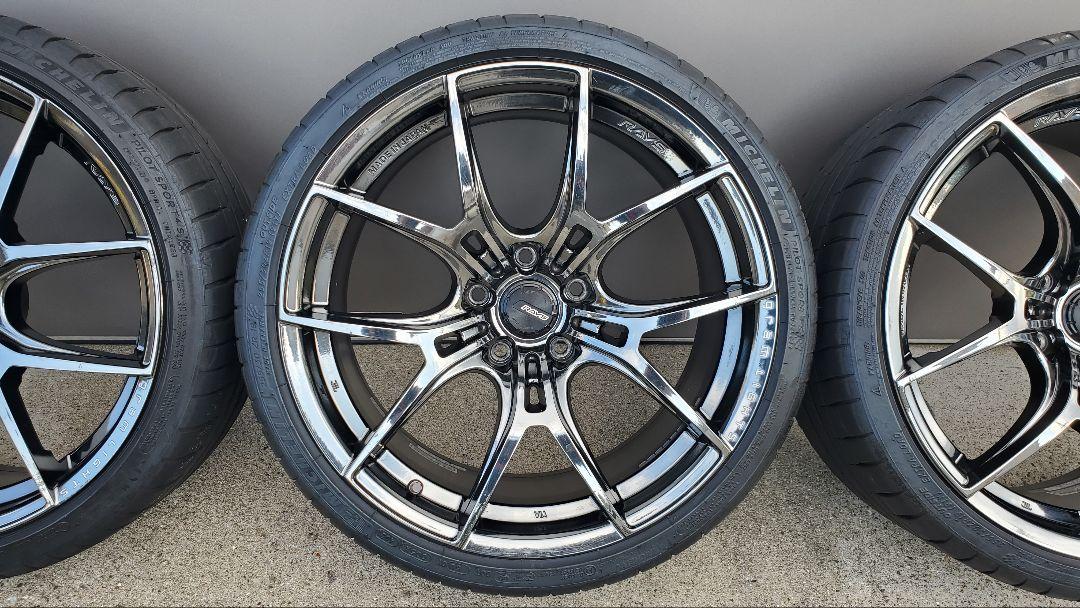 E89 Z4　RAYS 57FXZ 19インチ　タイヤホイールセット