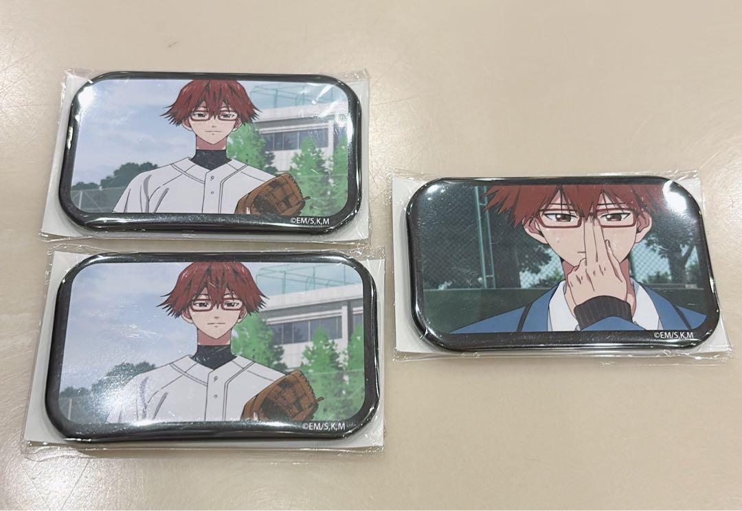 忘却バッテリー 千早瞬平 千早 缶バッジ バッジ - メルカリ