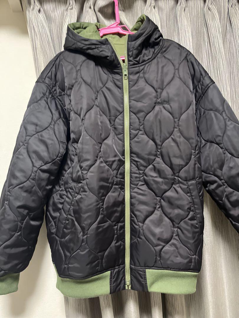 新品2023REVERSIBLE QUILTED JACKET X-girl