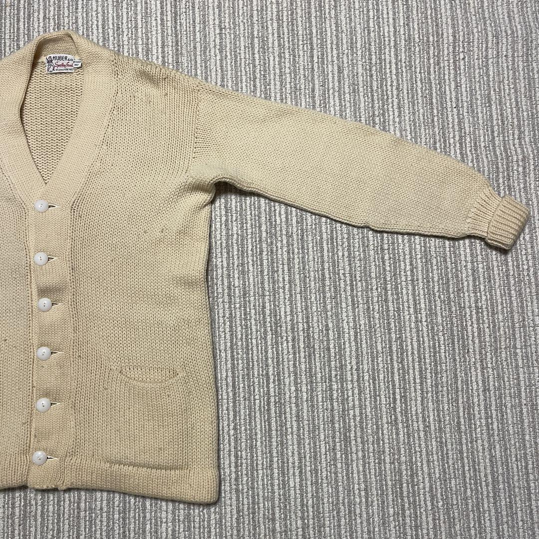 【50's～ HUBER】\"Award cardigan\"