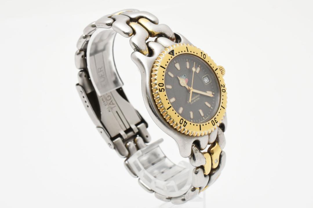 最大15%OFFクーポン TAG Heuer メルカリ - 37mm クオーツ 金黒コンビ WG1120-0 時計