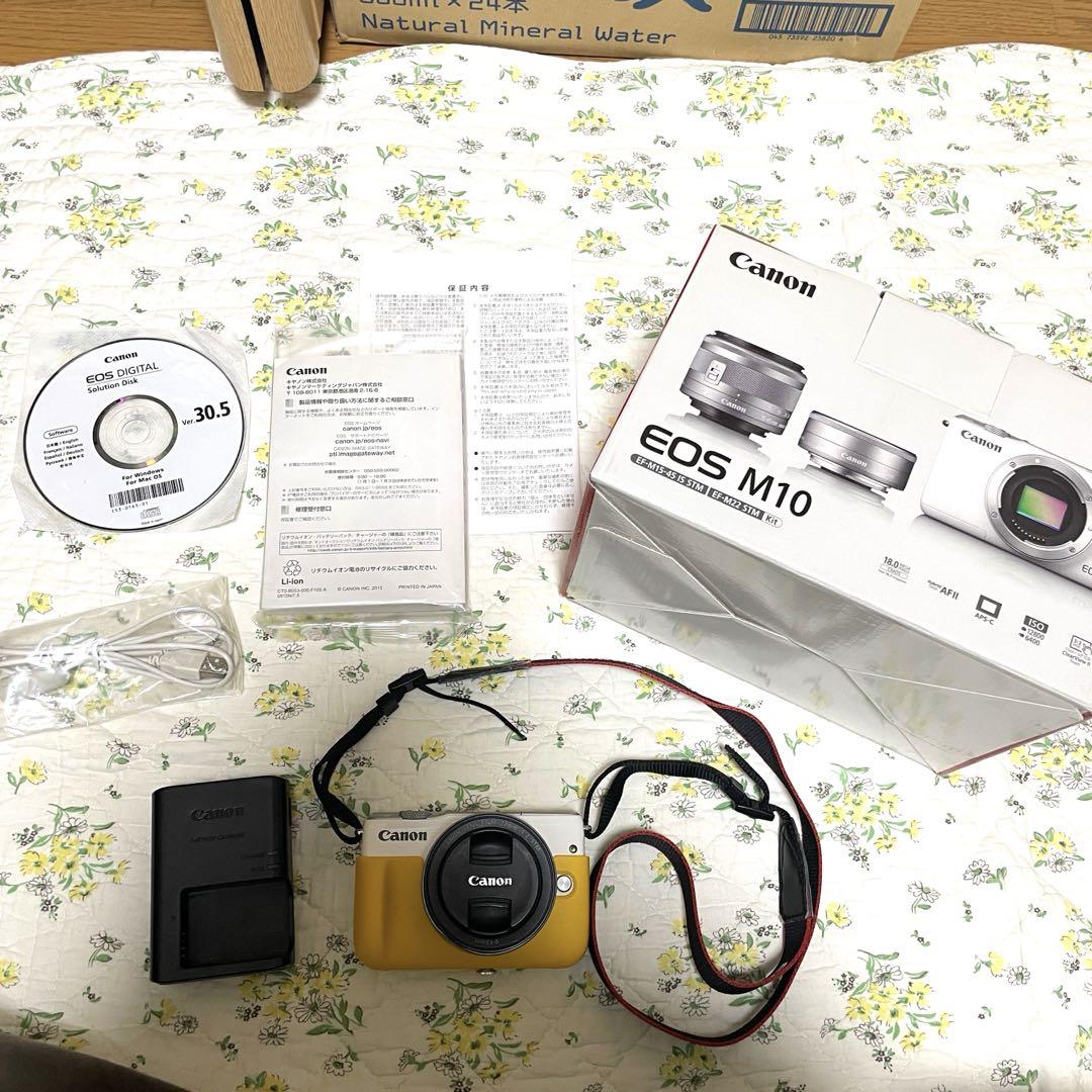 Canon EOS M10 ボディ WH