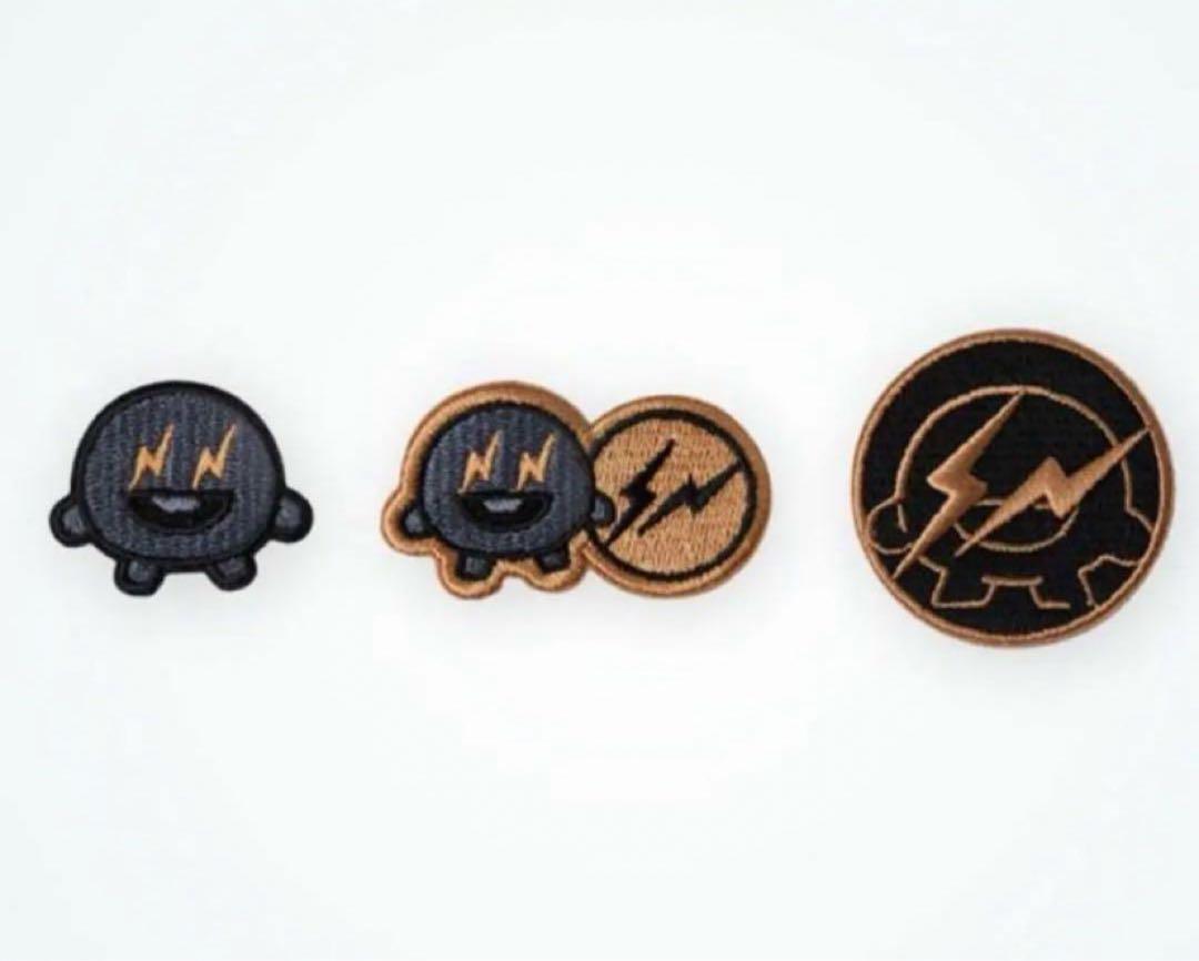 BT21 X FRAGMENT WAPPEN SET SHOOKY ワッペン