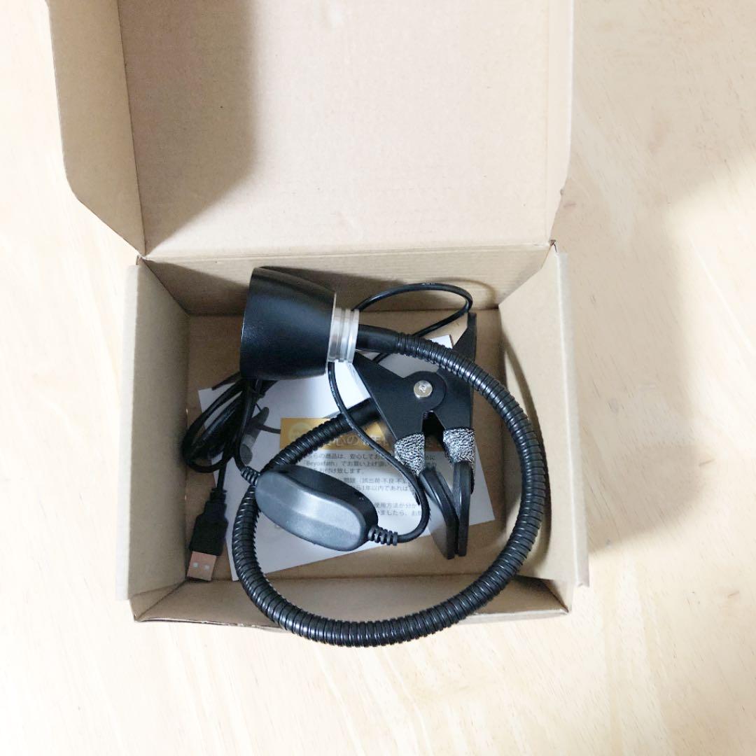 クリップライト 未使用品 USB式