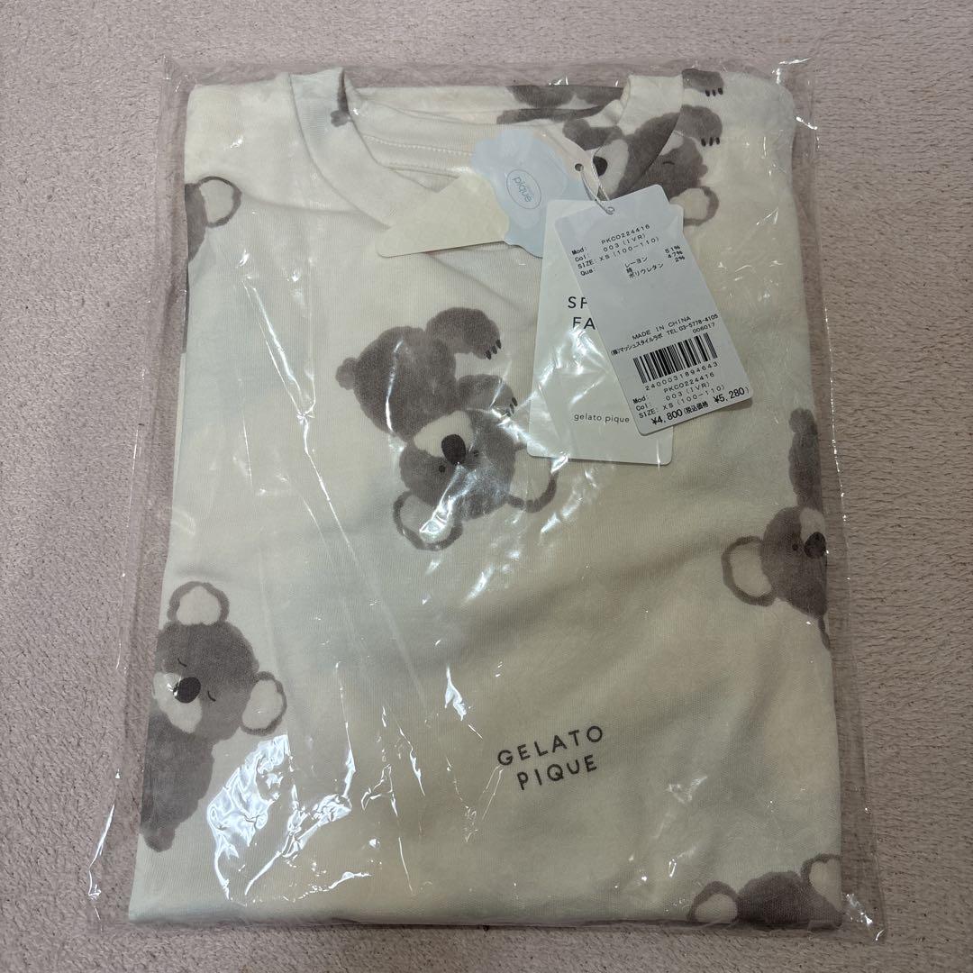 【新品未使用】 gelato pique コアラ柄パジャマ XS 100 110
