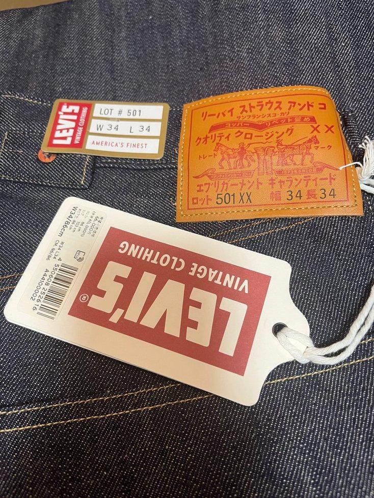 34 LEVI'S® 1922 501 ジーンズ KATAKANA