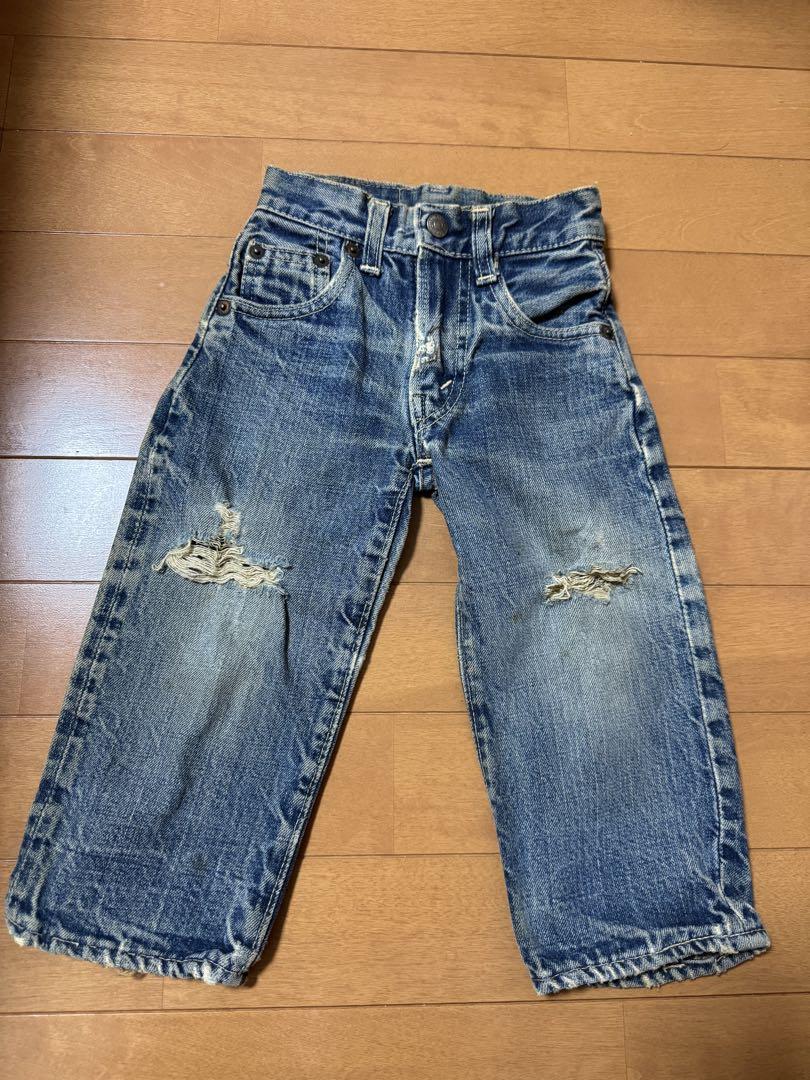 ヴィンテージ キッズ用 リーバイス 赤耳