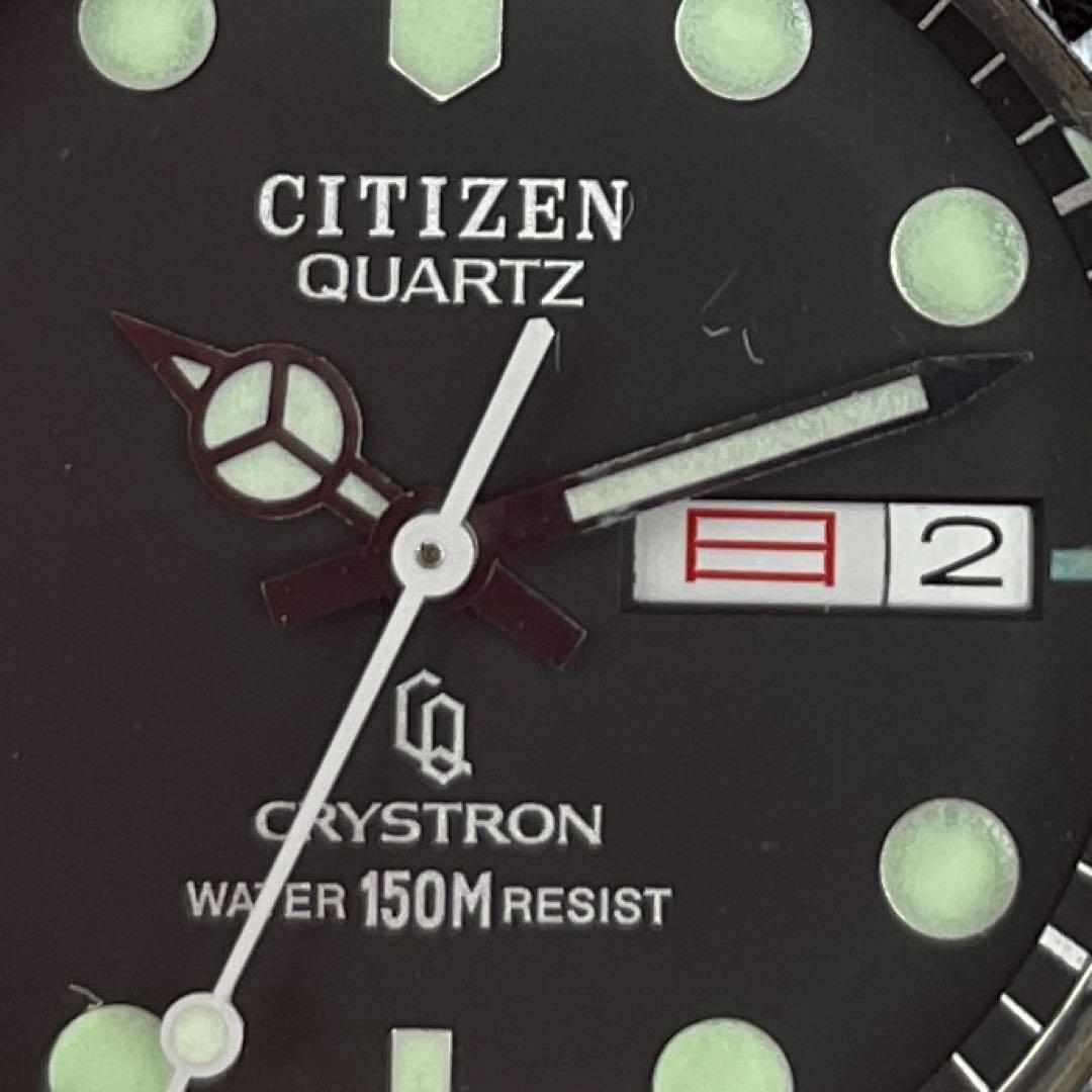 CITIZEN クリストロン 4-212461 ダイバーズウォッチ クォーツ