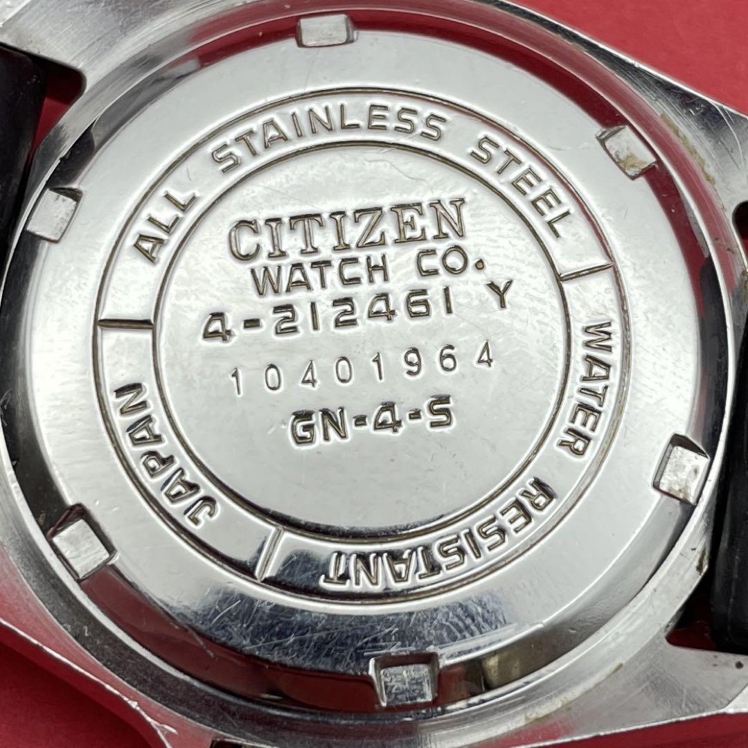 CITIZEN クリストロン オレンジ文字盤ダイバーズウォッチ 4