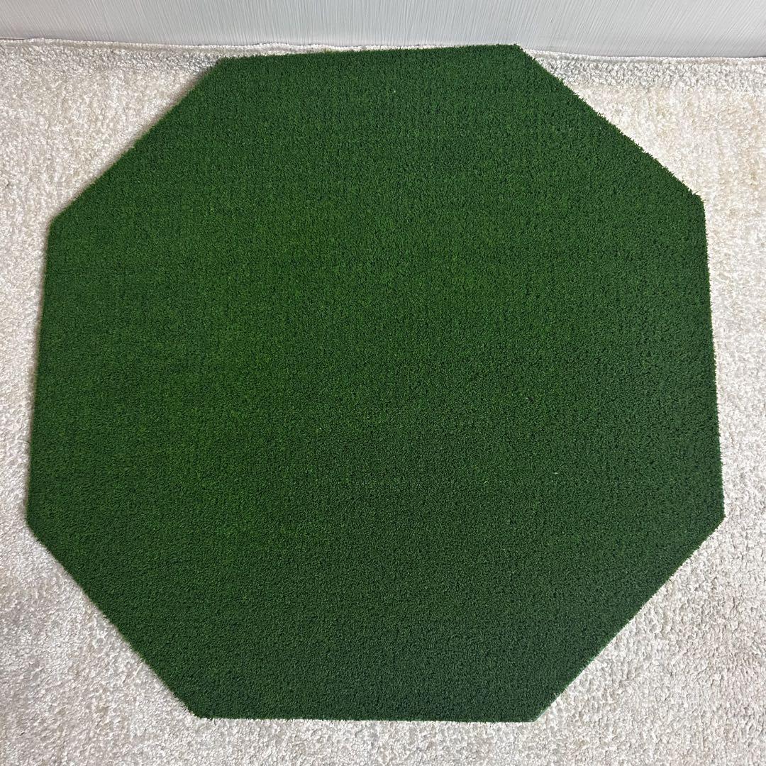 ゴルフ　傾斜ショットマット　傾斜マット　8角形　100cm×100cm