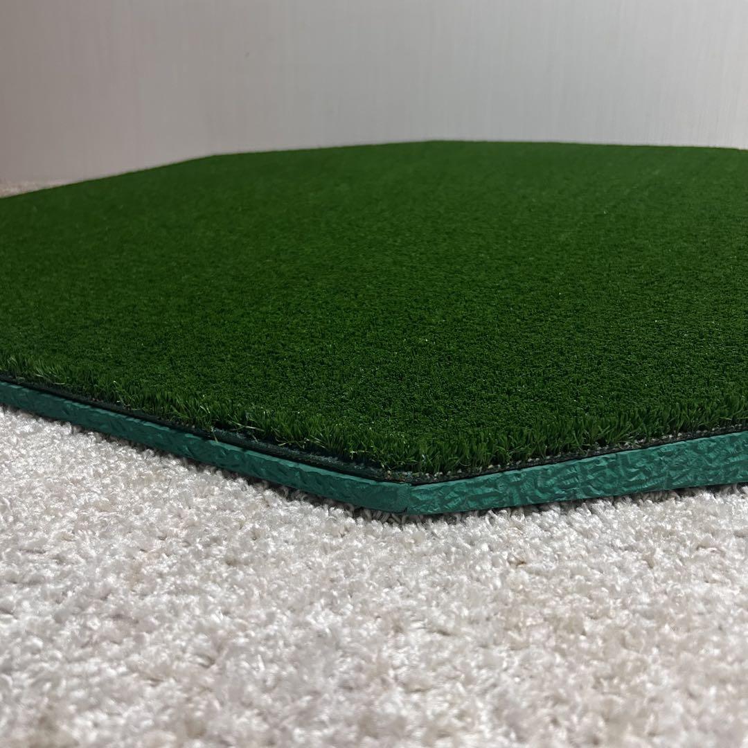 ゴルフ　傾斜ショットマット　傾斜マット　8角形　100cm×100cm