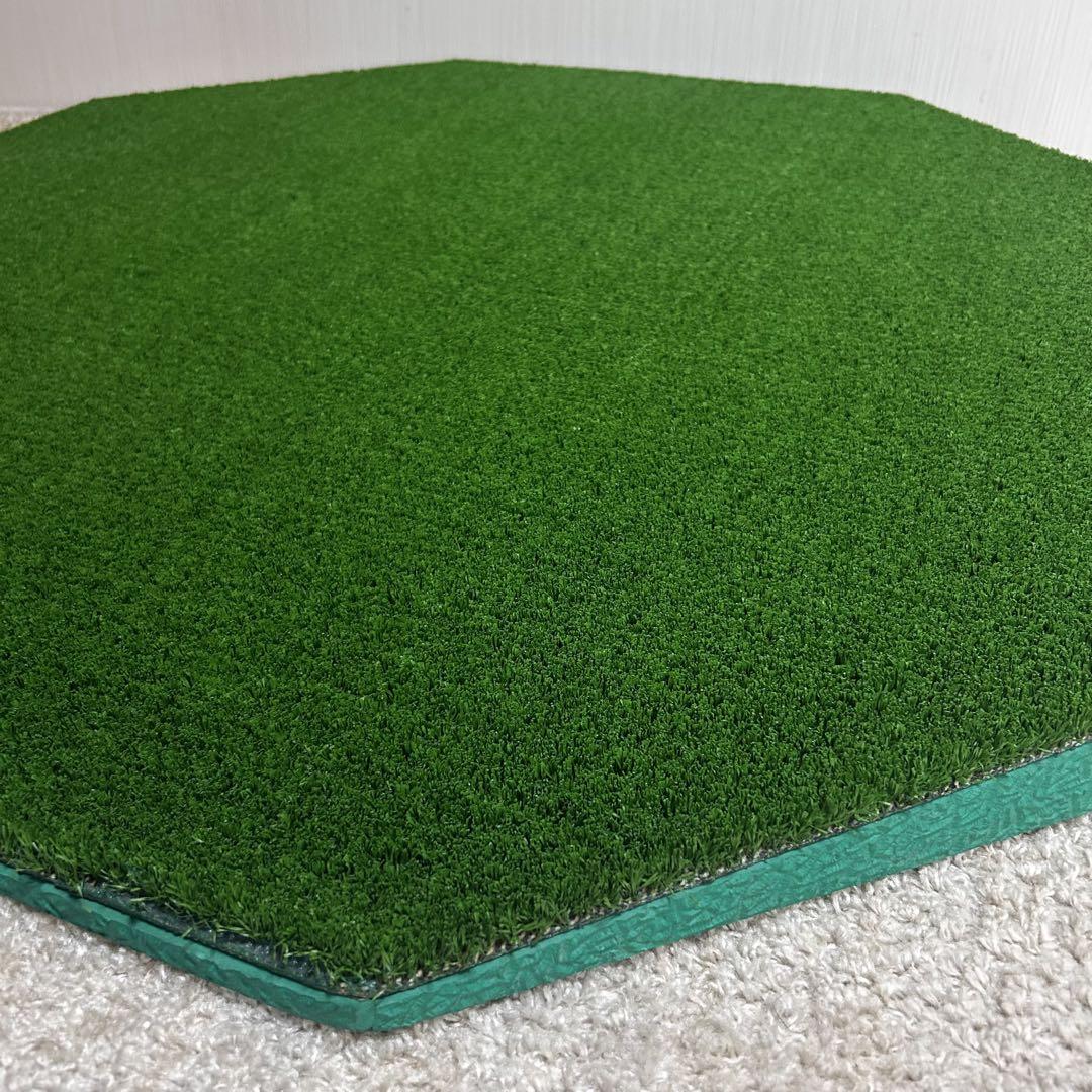 ゴルフ　傾斜ショットマット　傾斜マット　8角形　100cm×100cm