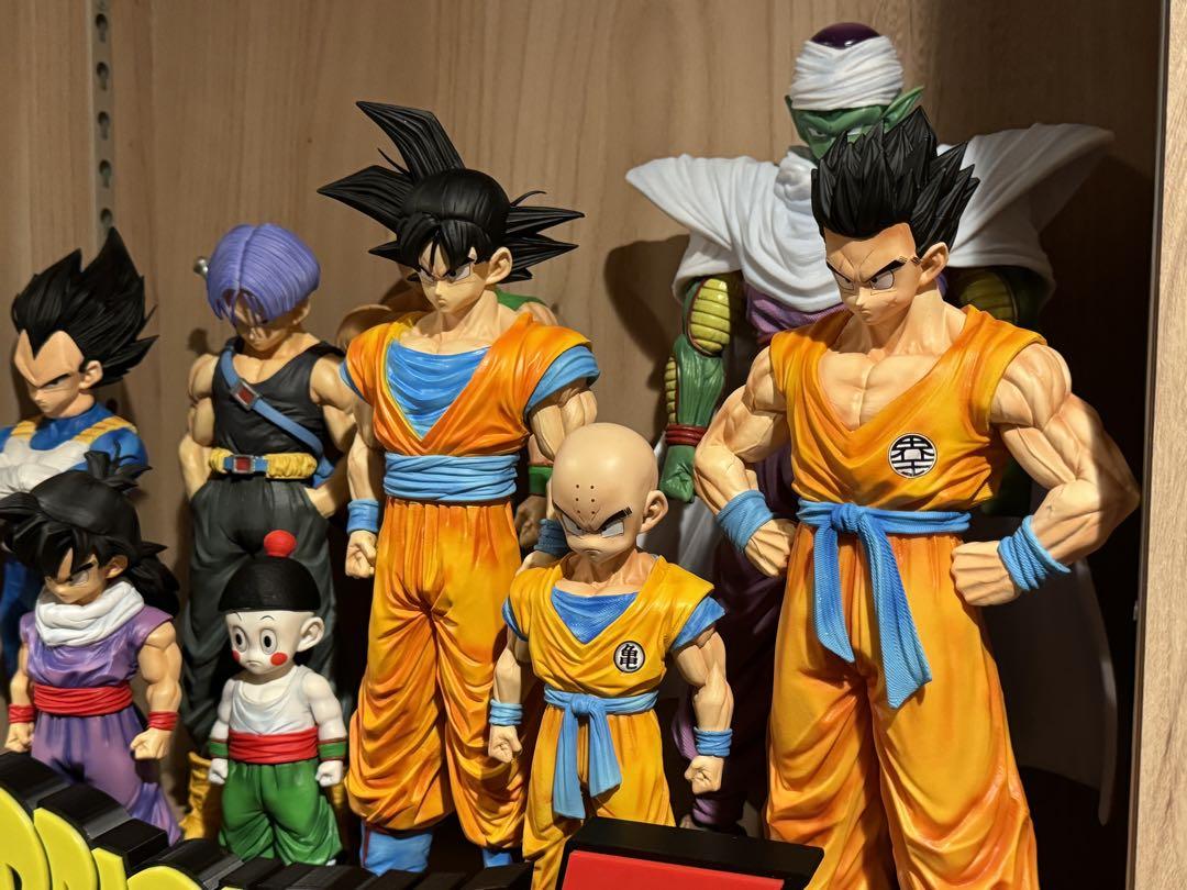 ドラゴンボール Z戦士 9体 ロゴオブジェ フィギュア DRAGON BALL