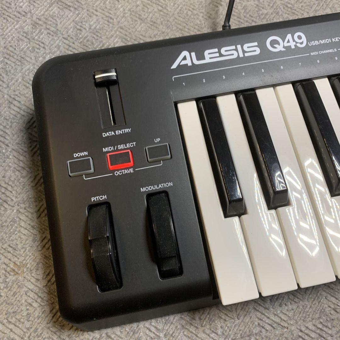 H709\" Alesis Q49 49鍵 MIDIキーボード
