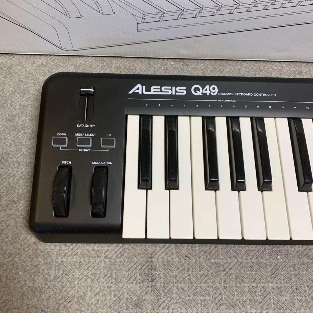 H709\" Alesis Q49 49鍵 MIDIキーボード