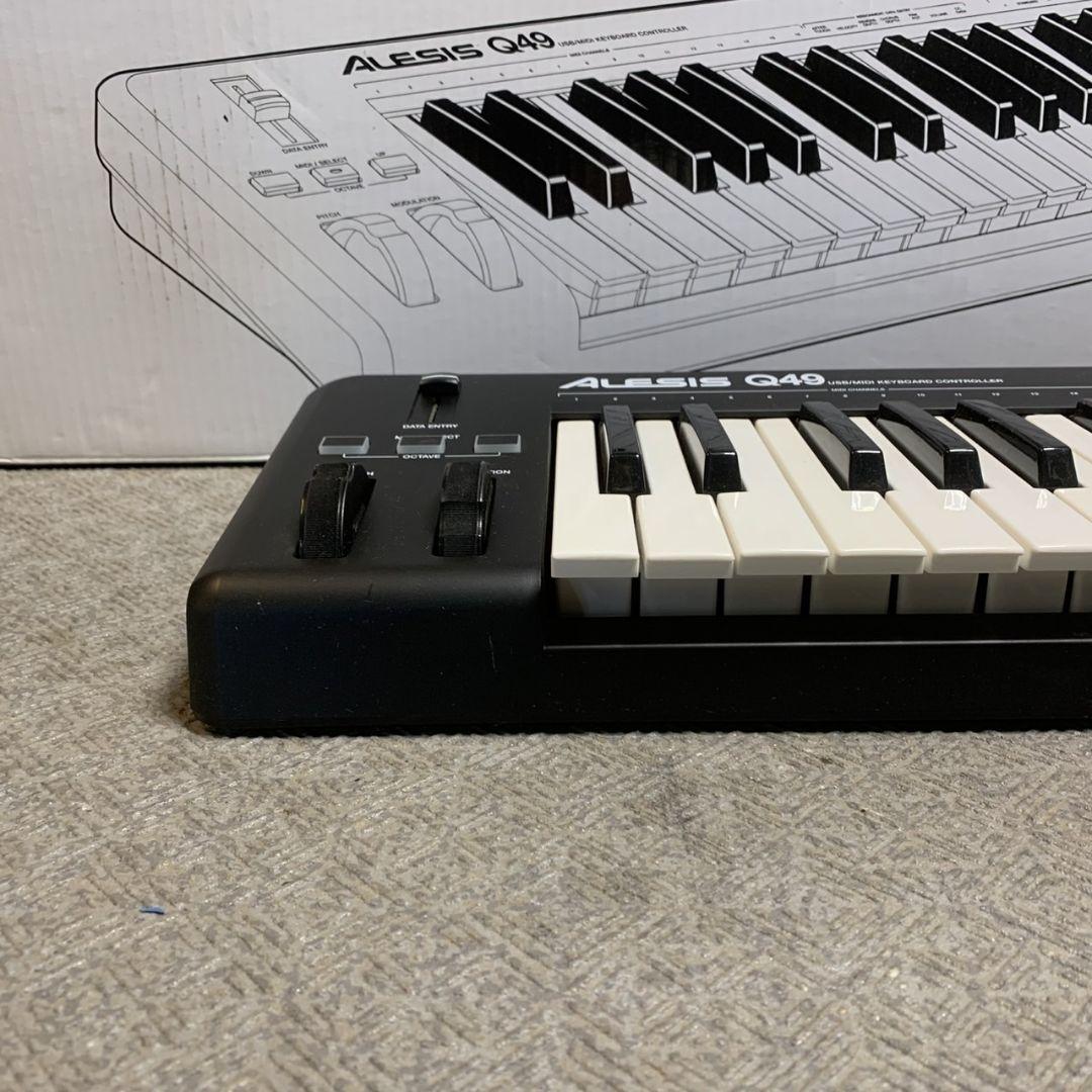 H709\" Alesis Q49 49鍵 MIDIキーボード