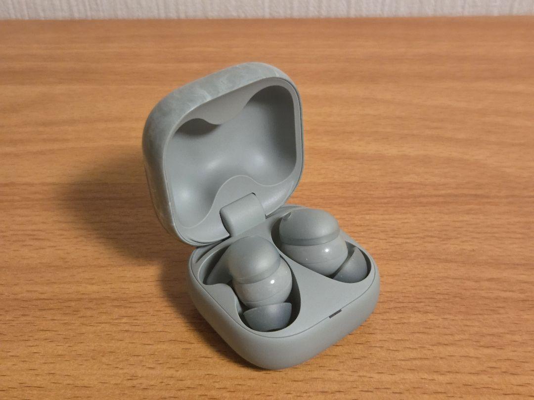 SONY LinkBuds Fit ソニー　ワイヤレスイヤホン　グリーン