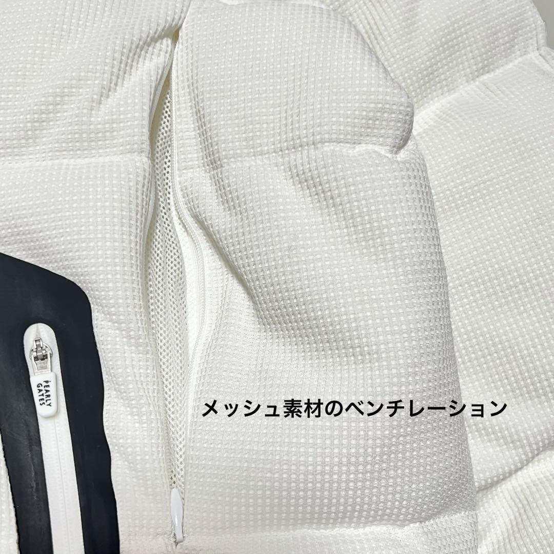 極美品 パーリーゲイツ ダウンブルゾン 6 ゴルフ フード付 ダウンジャケット