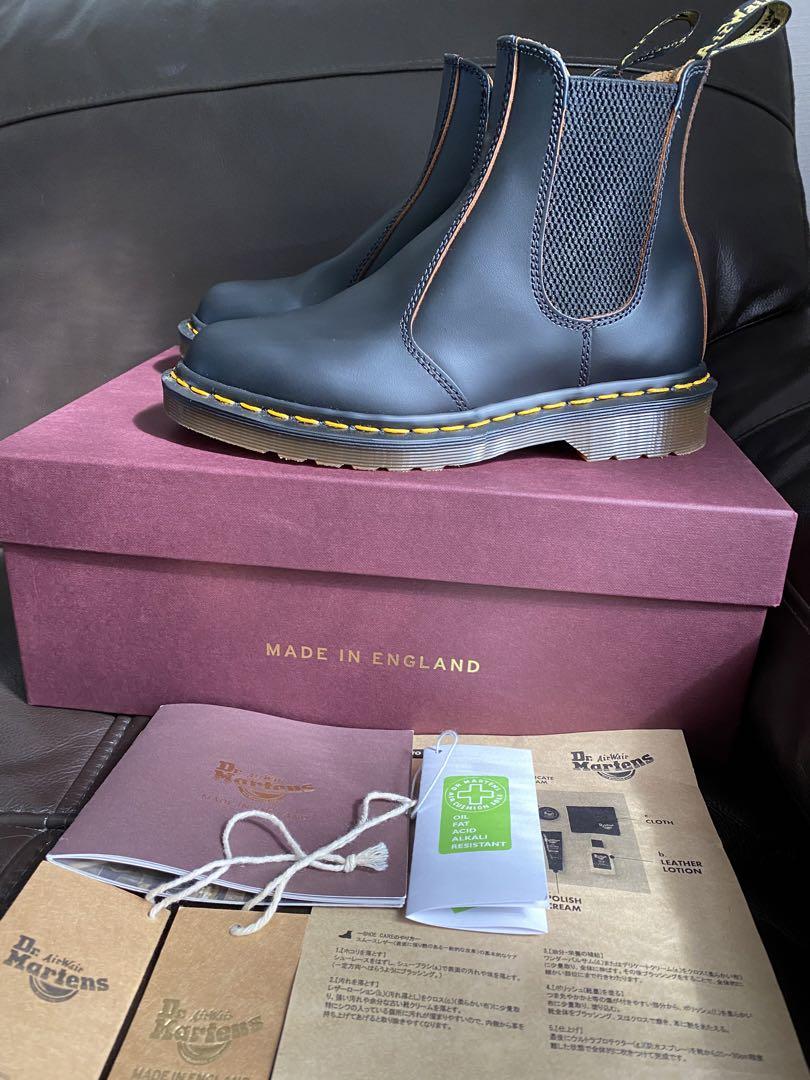 Dr. Martens サイドゴアブーツ ブラック