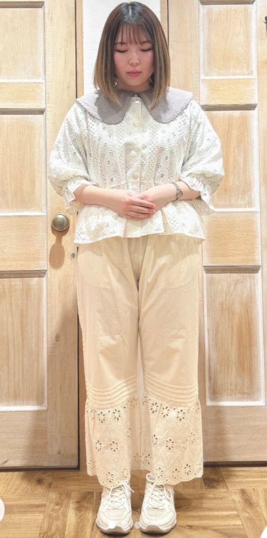 ✦新品✦裾スカラップレースペチパンツ✦サマンサモスモス