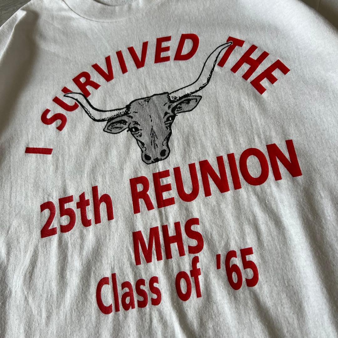 【90年代ジャマイカ製、シングルステッチ】ヘインズボディ古着企業系Tシャツ白