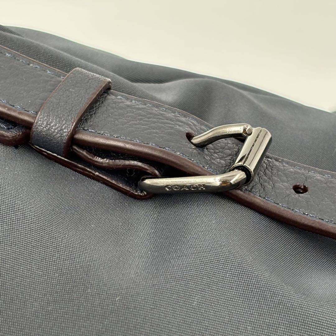 【極美品】COACH コーチ リュック ターンロック F58814 ネイビー